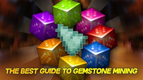 The BEST Guide to Gemstone Mining! (Hypixel Skyblock) - YouTube