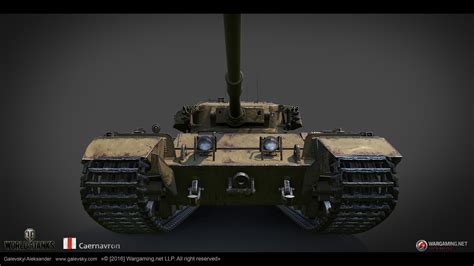 World of Tanks Caernarvon HD model new turret - MMOWG.net