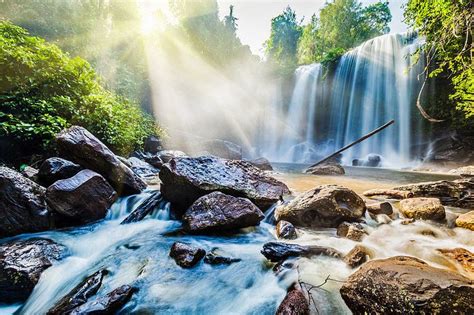 Cha-Ong-waterfall-in-Ratanakiri-Cambodia | Waterfall, Iguazu waterfalls ...