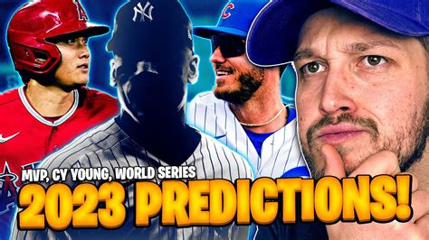 These Are My 2023 MLB Predictions - Win Big Sports