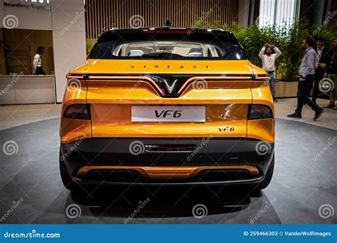 Vinfast VF6 Electric Subcompact Crossover SUV Car Showcased at the ...