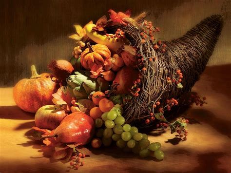 Thanksgiving Cornucopia Wallpapers - Wallpaper Cave