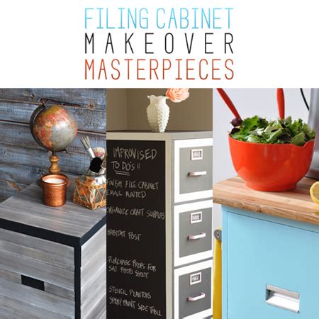 Filing Cabinet Makeover Masterpieces - The Cottage Market