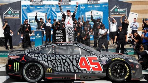 NASCAR at Kansas results: Kurt Busch drives 23XI Racing into victory lane at the AdventHealth ...