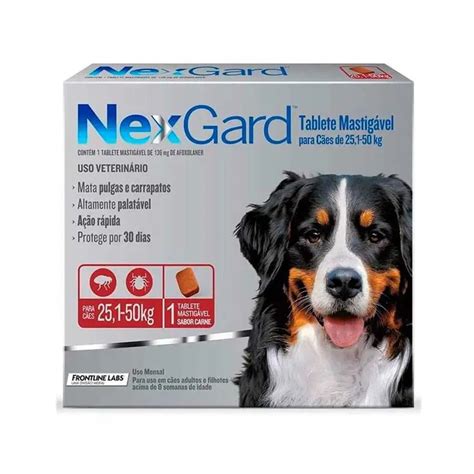 Nexgard 25 a 50 kg x 1 comprimido | EcoFarmacias