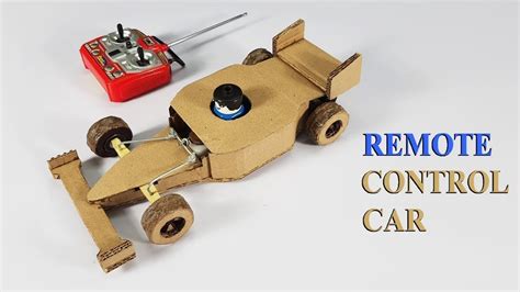 Home Made Car | Remote Control | School Project ideas - YouTube