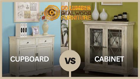 Cupboard vs Cabinet: Understanding the Differences