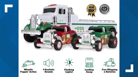 2022 Hess Truck, which includes 2 hot rods, is now available for the ...