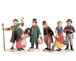 Lemax Christmas - Village People Figurines - Set Of 6: Amazon.co.uk ...