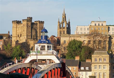 Newcastle upon Tyne skyline Photograph by Bryan Attewell - Pixels