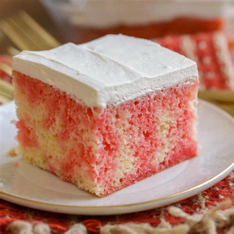 Jello Poke Cake Recipe (Works with any Flavor of Jello!) +VIDEO| Lil' Luna