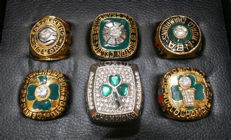 Boston Celtics Championship Rings – Gem Gold Jewelry