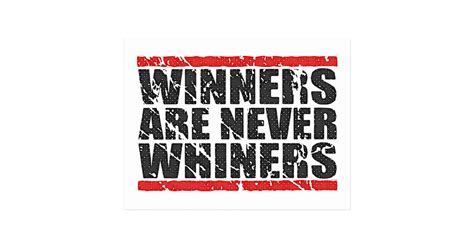 Winners And Whiners