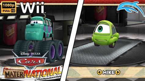 Cars Mater-National Championship | Mike and Sulley's Last Laugh Wii HD ...