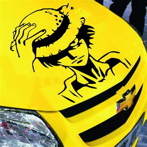 One Piece Luffy Car Decal - Shut Up And Take My Yen