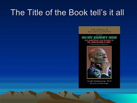 Dr John Henrik Clarke Historian African Centricity