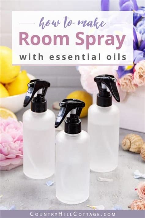 Homemade Room Spray with Essential Oils