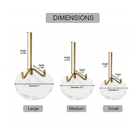 Modern Acrylic and Brass Easel | Clear Home Design