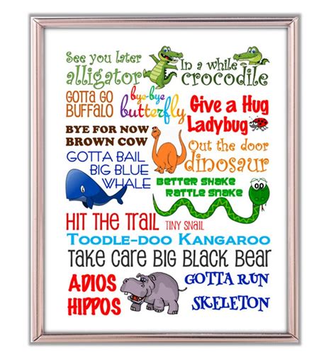 See You Later Alligator in a While Crocodile. Fun Goodbye - Etsy Hong Kong