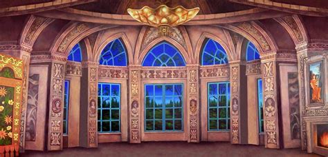 Baroque Ballroom Professional Scenic Backdrop | Backdrops, Stage backdrop, Theatre backdrops