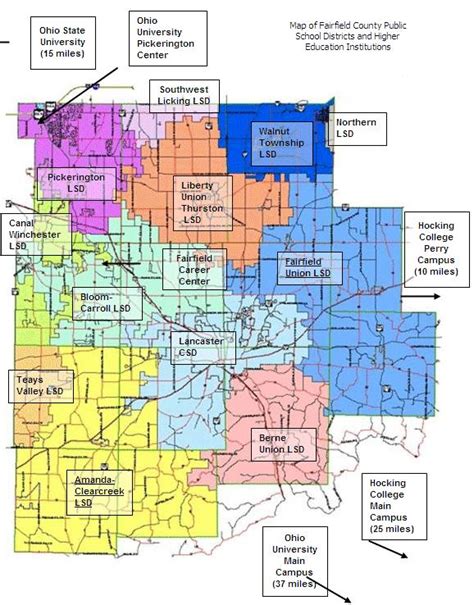 Fairfield School District Map - Cindra Carmelina