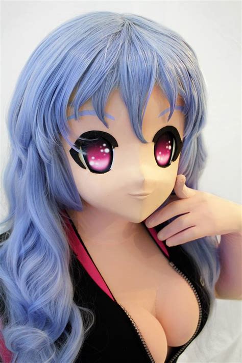 Generic kigurumi cosplay mask with model by EmilyWaite on DeviantArt