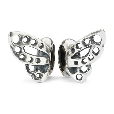 Trollbeads Dancing Butterfly Spacers | TrollbeadsAkron.com