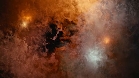 Orange Nebula Spacescape by Vernadante on DeviantArt