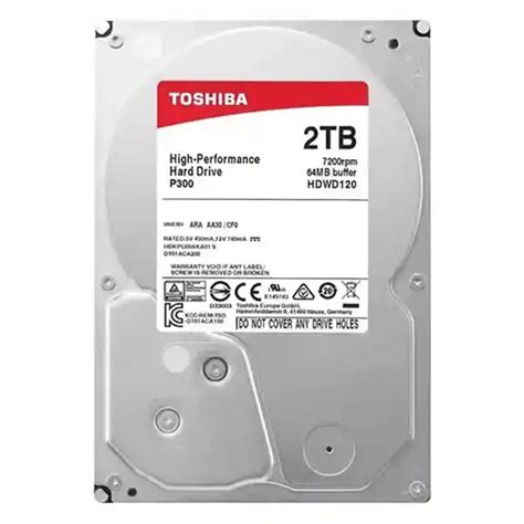 Toshiba 2TB 7200 rpm HDD Price In Bangladesh | Binarylogic