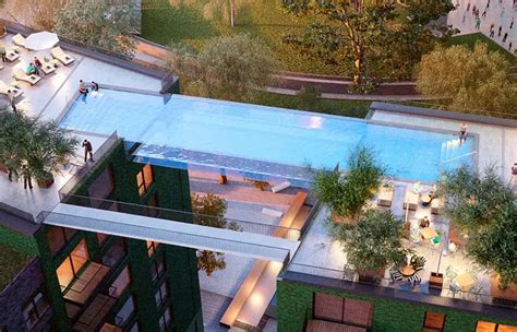 Sky Pool Embassy Gardens - e-architect