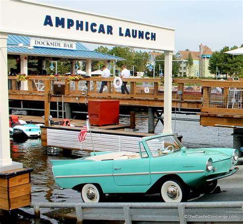 Amphicar The Boathouse Disney Springs - The Castle Concierge