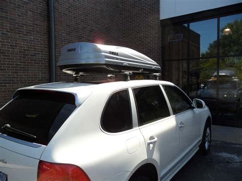 Porsche Cayenne Roof Rack & Cargo Box - Rack Attack Articles - Rack Attack