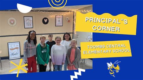 Principal's Corner: Toombs Central Elementary School Principal Destiny ...