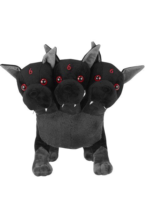 Cerberus Plush Toy - One Size / Black | Plush toy, Plush