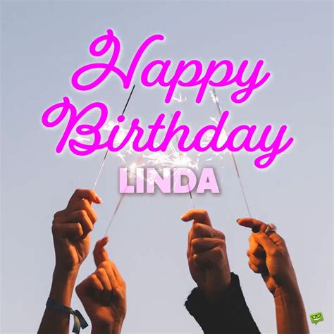 Happy Birthday, Linda - Images and Wishes to