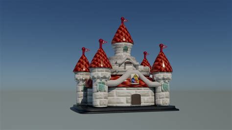 Super Mario 64 Castle 3D model | CGTrader