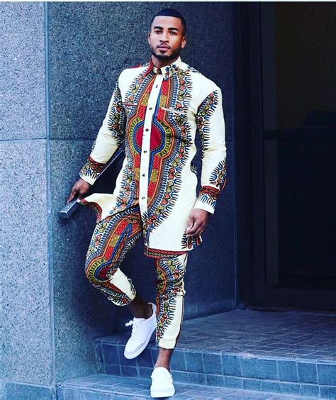 #Dashiki style for men | African clothing for men, African clothing ...