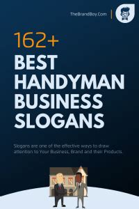 211+ Best Handyman Business Slogans & Taglines - thebrandboy.com