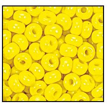 Seed Bead 2100 10/0 83110 Yellow Opaque