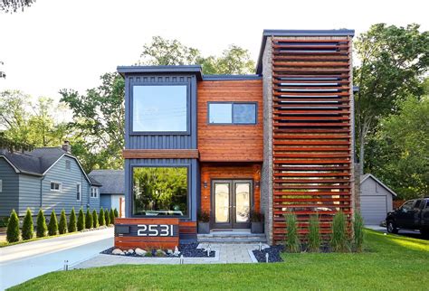 Luxury Shipping Container House, Royal Oak, Michigan : r/container_homes