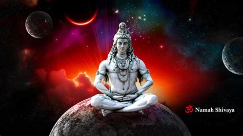 Lord Shiva In Rudra Avatar Animated Wallpapers Data - Lord Shiva In Meditation - 1920x1080 ...