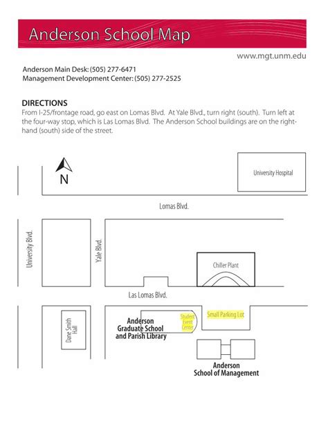 (PDF) Anderson School Map - The Universit · Anderson School Map ...