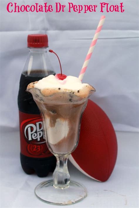 Chocolate Dr Pepper Float - Simply Southern Mom