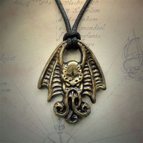 Cthulhu Head Necklace | Cthulhu jewelry, Cthulhu necklace, Necklace