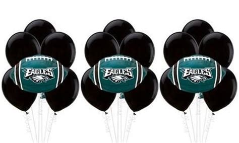 Philadelphia Eagles Football Balloon Bouquet Balloonseagles - Etsy | Eagles football ...