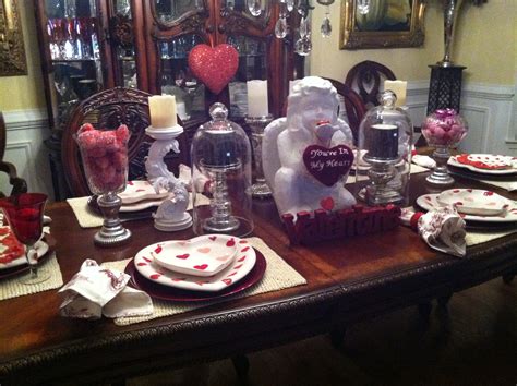 Valentines Day Dining Room Table Decor - Mommy Blogs | Decorate Home For Summer | Fall ...