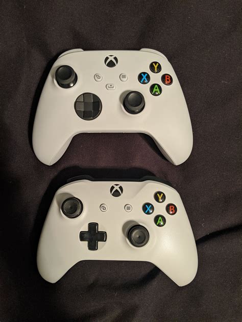 Xbox Series X and Xbox One S Controller Comparison