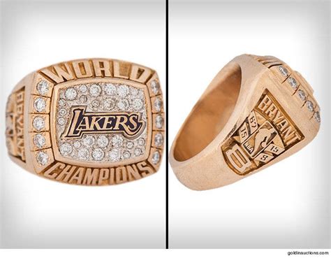 Kobe Bryant Lakers Rings He Gifted Parents Hit Auction Block