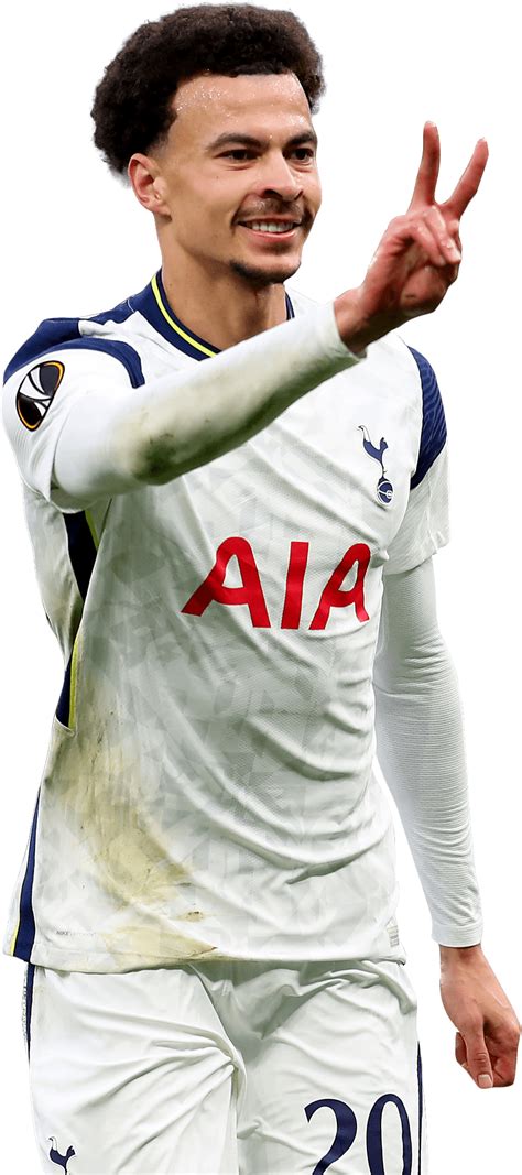 Dele Alli Tottenham Hotspur football render - FootyRenders