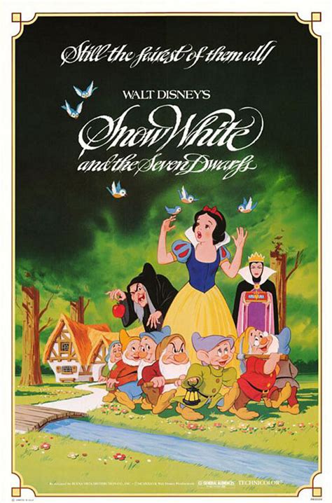 Snow White and the Seven Dwarfs (1937) Poster #2 - Trailer Addict